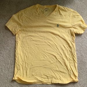 Polo Ralph Lauren Mens Medium V Neck T Shirt